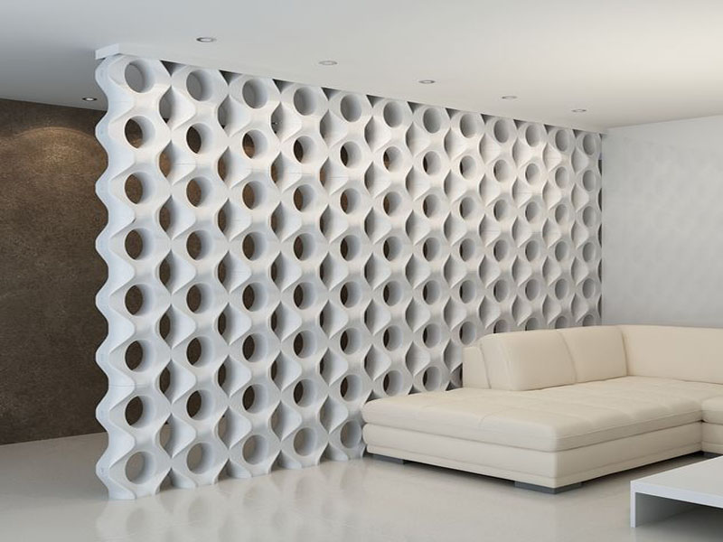 3D блок 15 3д перегородка 15